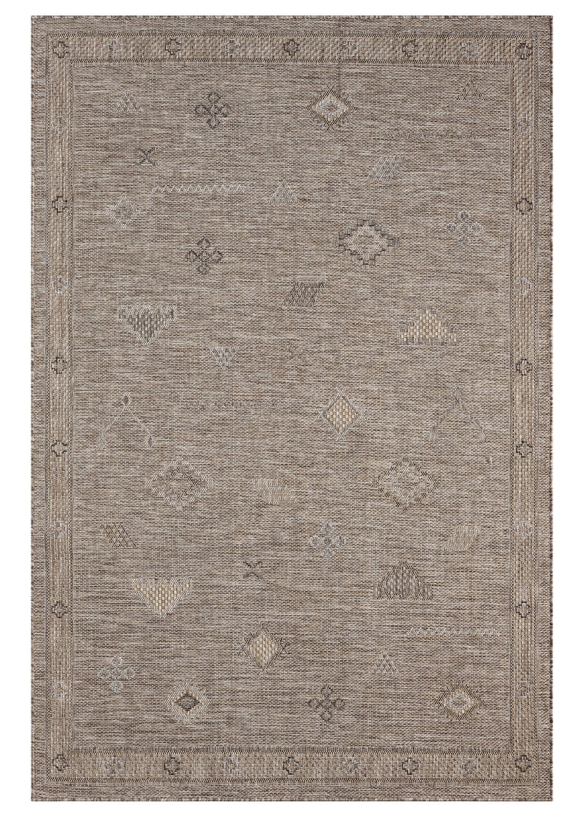 Indoor/outdoor Flat-Weave 560 Ash Rug