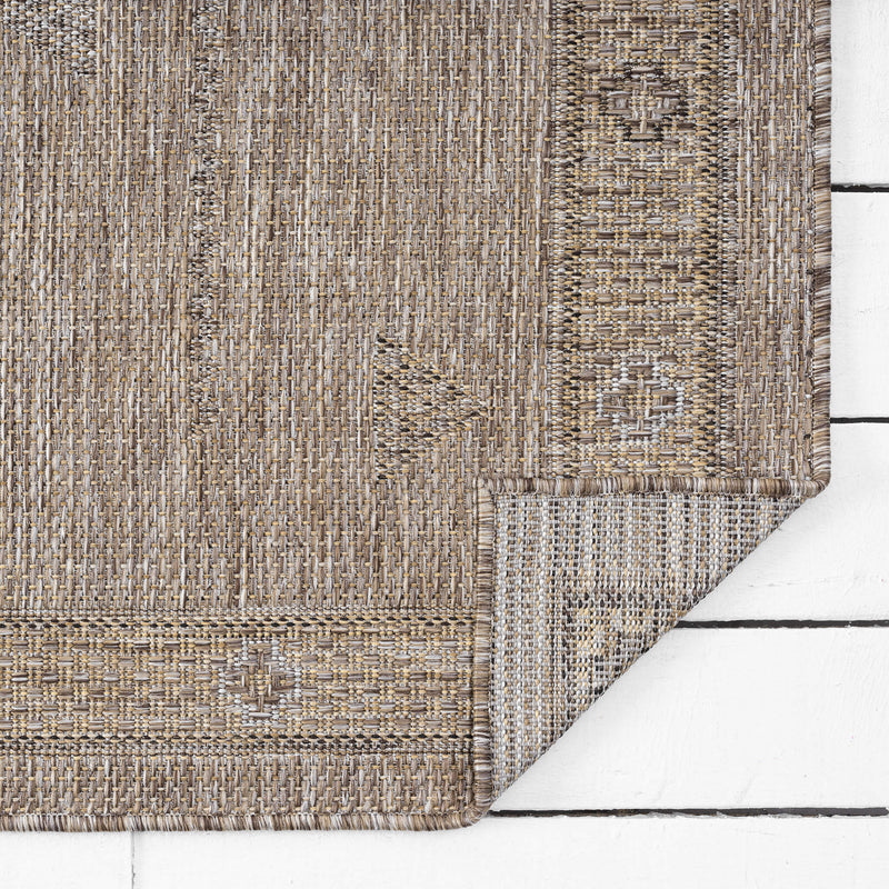 Indoor/outdoor Flat-Weave 560 Ash Rug