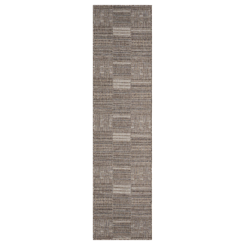Indoor/outdoor Flat-Weave 561 Earth Runner
