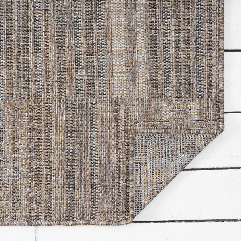 Indoor/outdoor Flat-Weave 561 Earth Runner