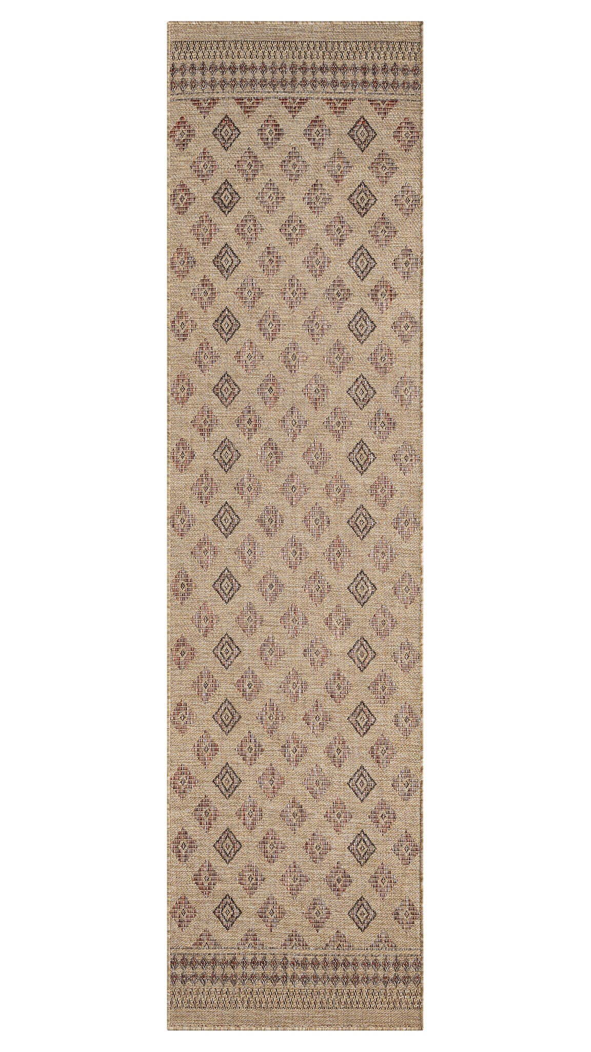 Indoor/outdoor Flat-Weave 562 Fawn Runner