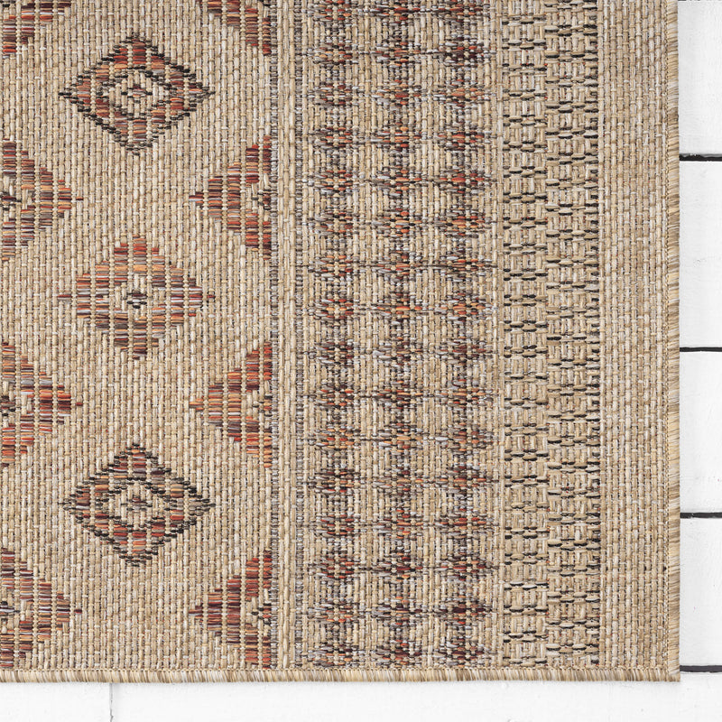 Indoor/outdoor Flat-Weave 562 Fawn Rug