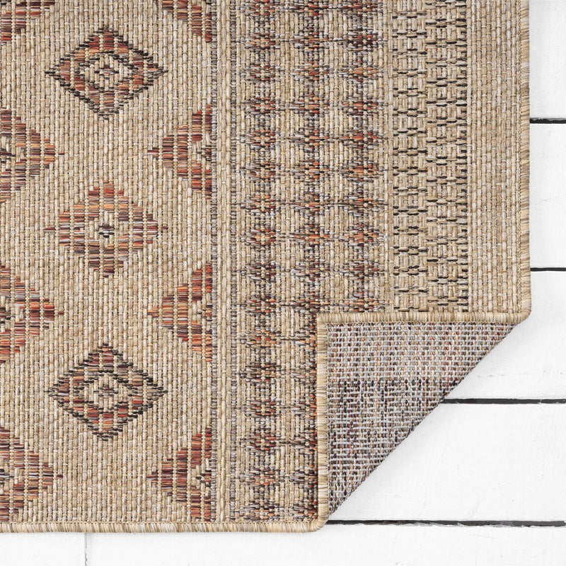 Indoor/outdoor Flat-Weave 562 Fawn Rug