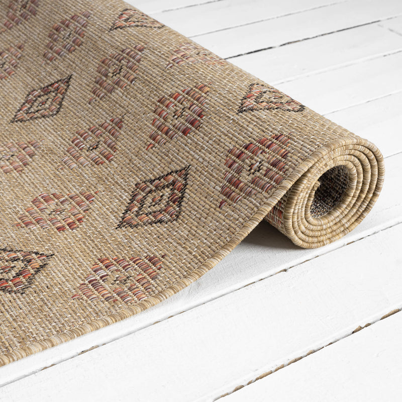 Indoor/outdoor Flat-Weave 562 Fawn Rug