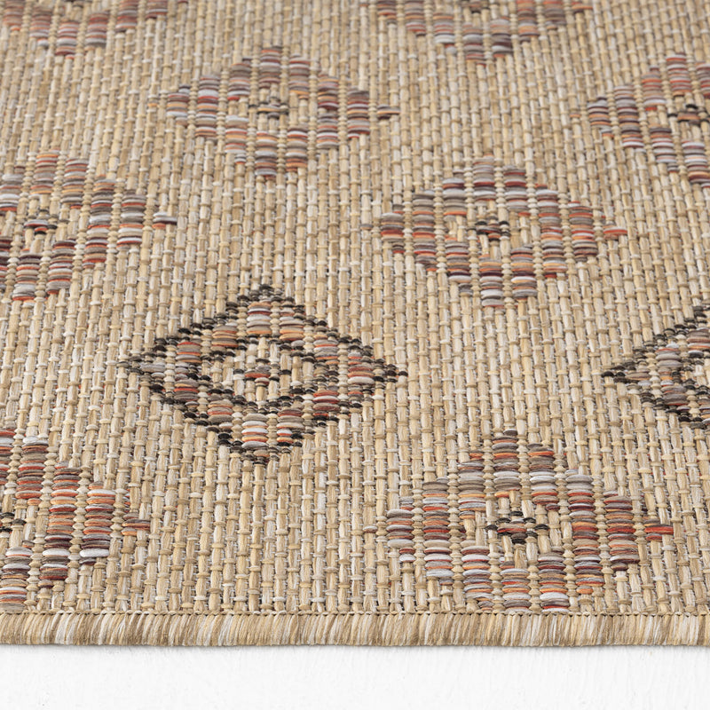 Indoor/outdoor Flat-Weave 562 Fawn Rug