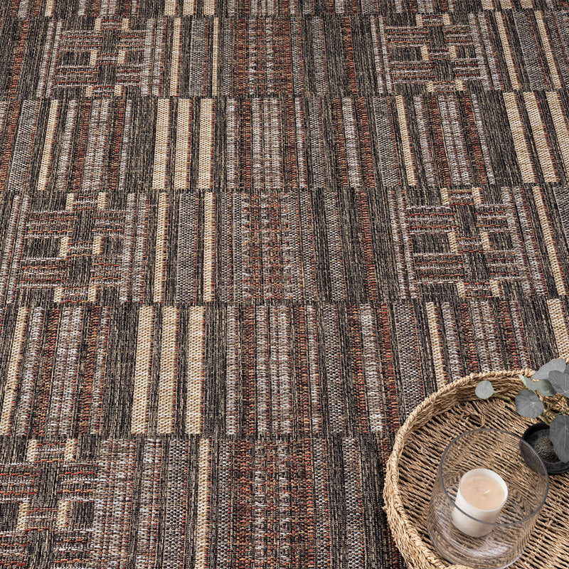 Indoor/outdoor Flat-Weave 563 Terra Rug