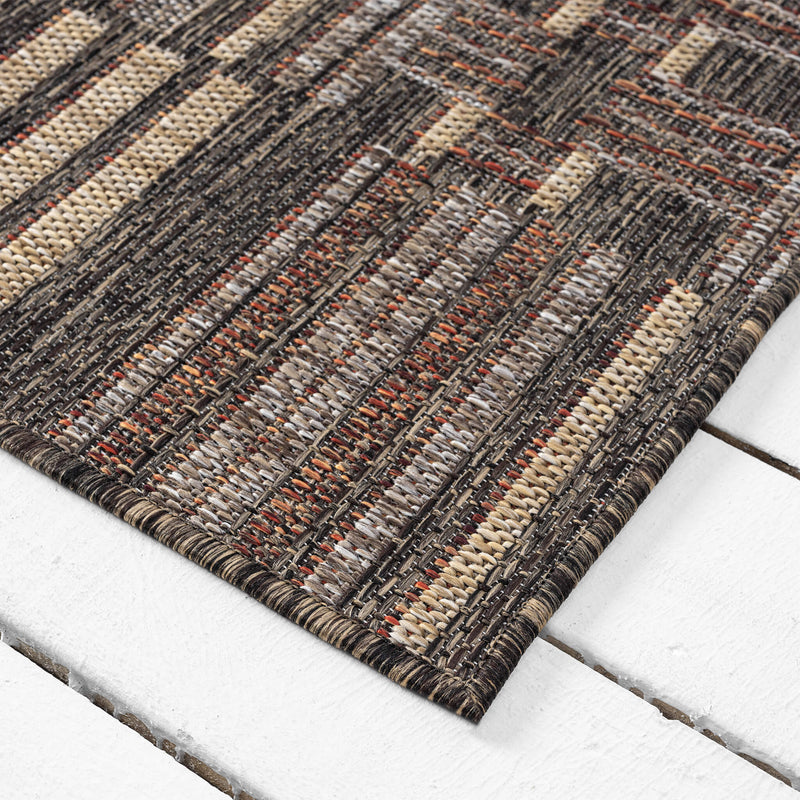 Indoor/outdoor Flat-Weave 563 Terra Rug