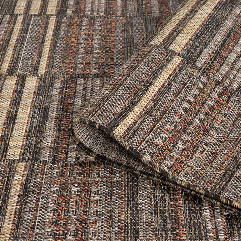 Indoor/outdoor Flat-Weave 563 Terra Rug