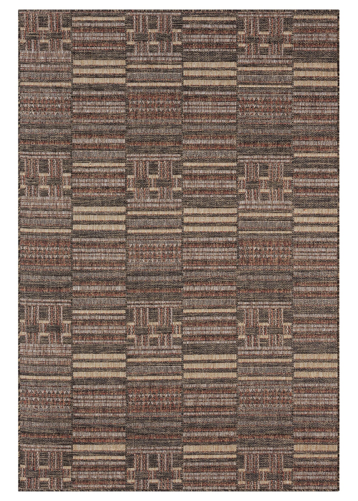 Indoor/outdoor Flat-Weave 563 Terra Rug
