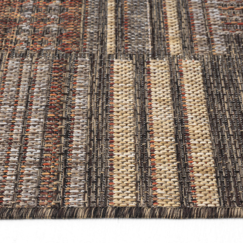 Indoor/outdoor Flat-Weave 563 Terra Rug