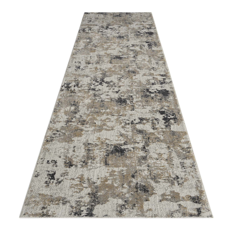 Athens Modern Dark Grey Hallway Runner-175