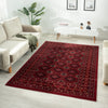 Power loomed Royal Red 521 Rug
