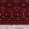 Power loomed Royal Red 521 Rug