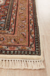 INDIAN HAND KNOTTED WOOL RUG 186X128CM