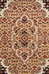 INDIAN HAND KNOTTED WOOL RUG 182X123CM