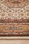 INDIAN HAND KNOTTED WOOL RUG 206X142CM