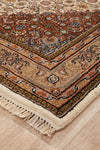 INDIAN HAND KNOTTED WOOL RUG 213X142CM