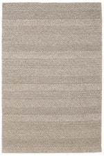 Hand Made Paras Grey Felted Wool Rug 280X190 CM