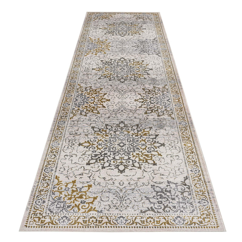 Sahar Vintage 892 Gold Hallway Runner