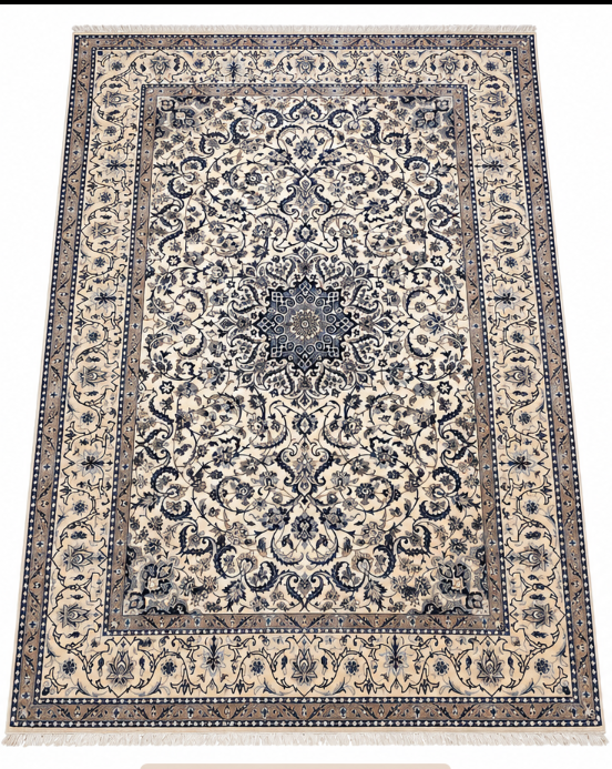 HAND KNOTTED PERSIAN NAIN RUG SIZE 320 X 220 CM