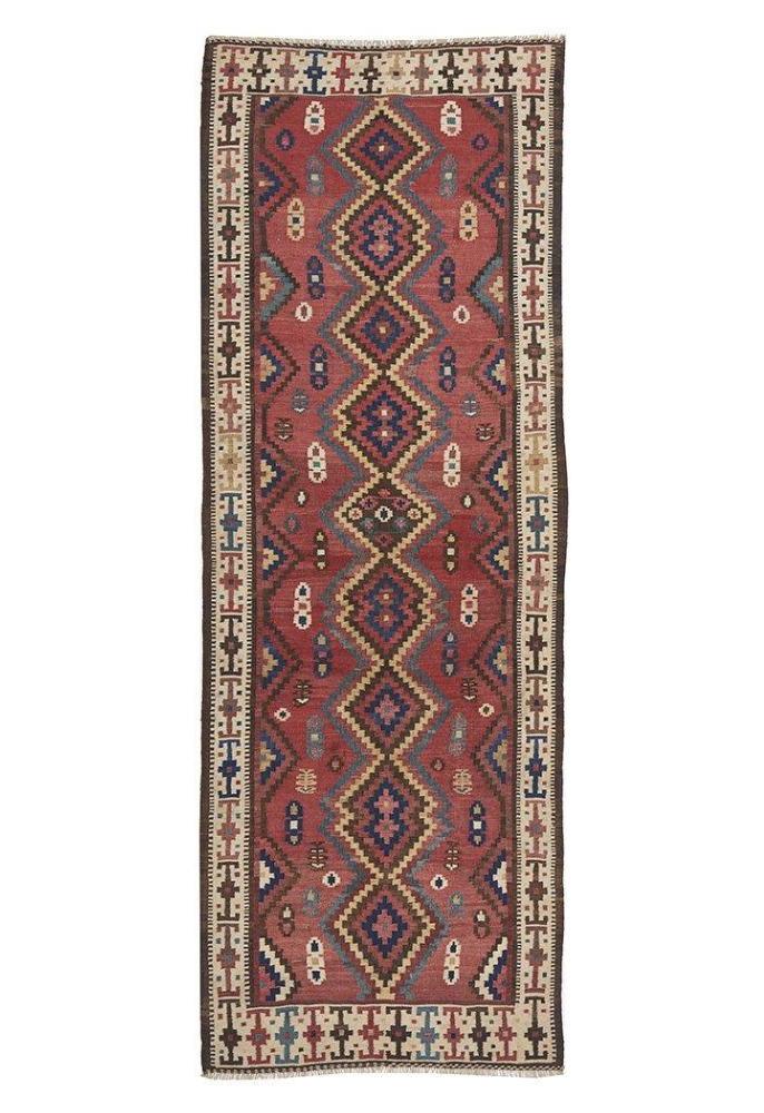 Hand Knotted Persian Kilim Azarbayjan 338X111CM