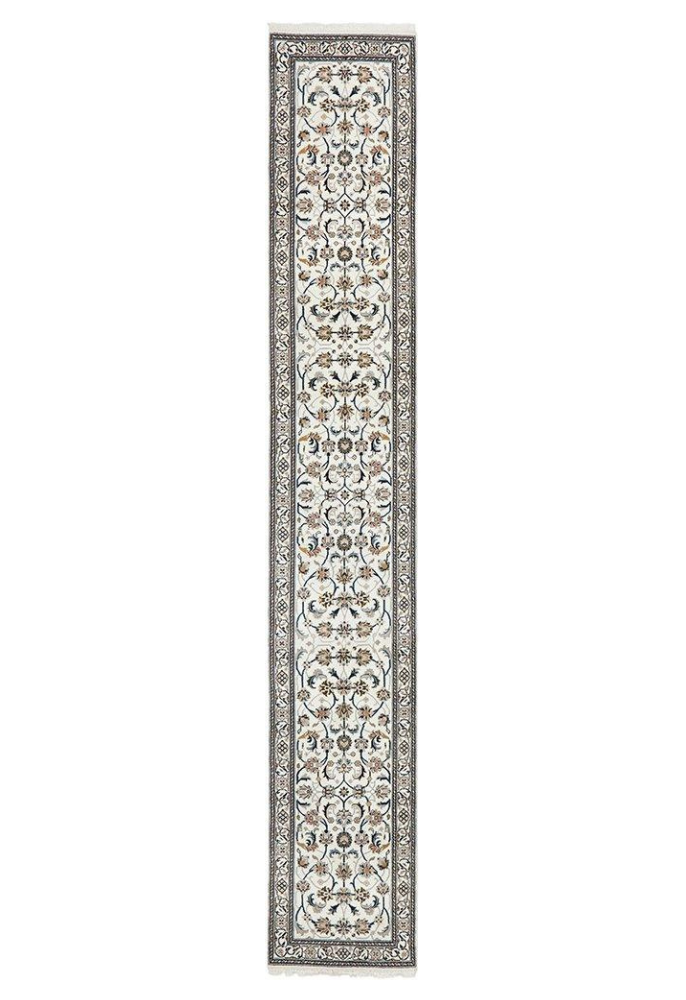 Hand-knotted Nain 9015 Cream 490x77CM