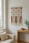 Aladdin Rugs NZ Home Malt Scandi Flatwoven Fringed Wall Hanging