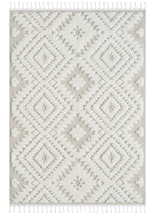 Geometric Design Turkish Rug 548 Sand