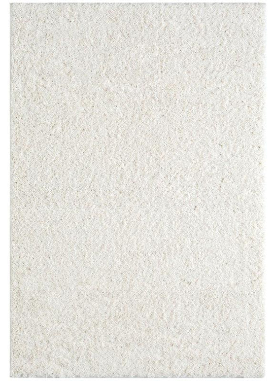 Fluffy and comfortable Ivory /Sand Plain Shag Rug