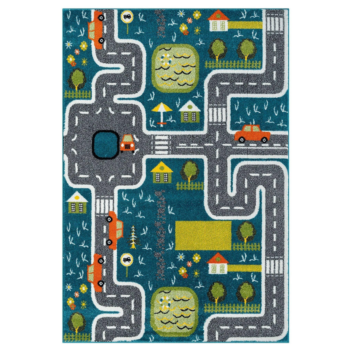 Kids Rugs 574 Blue