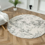 Plush Shag 389 Ash Round