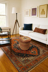Persian Rug Ottoman