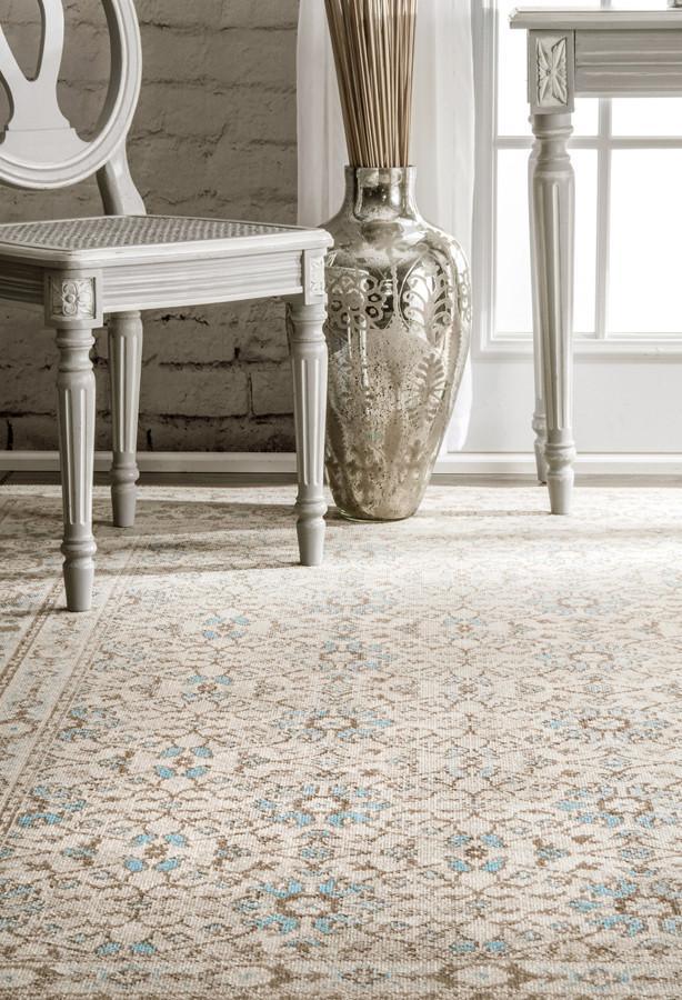 Estera Washed Bone Vintage-Style Rug – Aladdin Rugs NZ