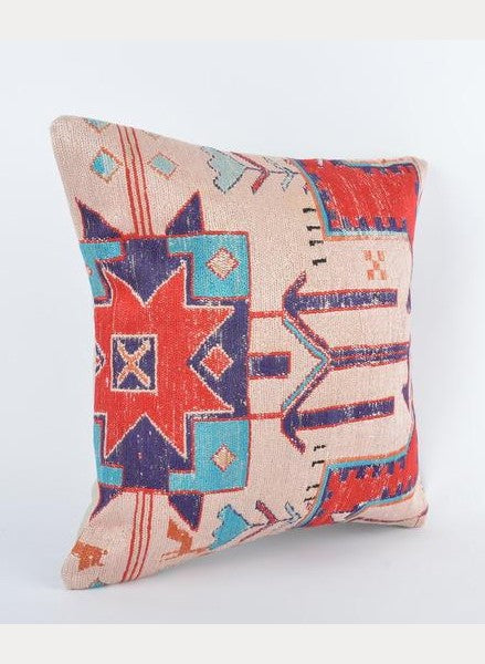 Hand Knotted Turkish Cushion Cover