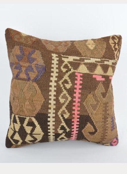 Hand Knotted Turkish Cushion Cover