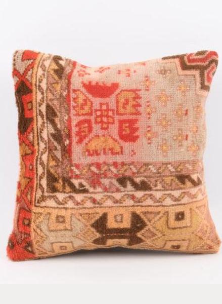 Hand Knotted Turkish Cushion Cover