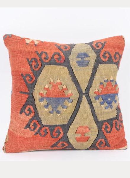Hand Knotted Turkish Cushion Cover