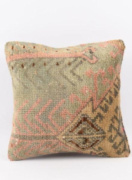 Hand Knotted Turkish Cushion Cover