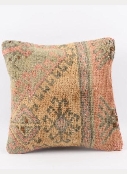 Hand Knotted Turkish Cushion Cover