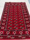HAND KNOTTED PERSIAN TORKAMAN RUG 205X135 CM