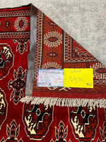 HAND KNOTTED PERSIAN TORKAMAN RUG 195X130 CM