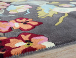 Stapleton rugs 45302 in rosewood by sanderson