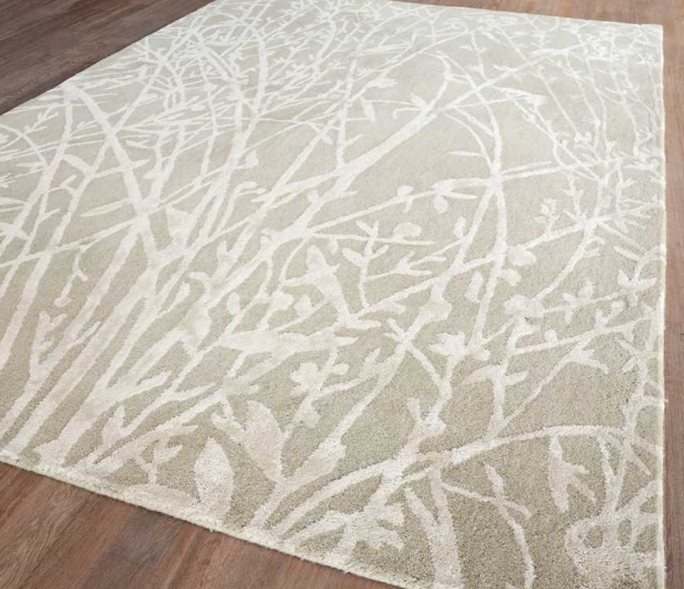 Meadow linen rugs 46809 by sanderson
