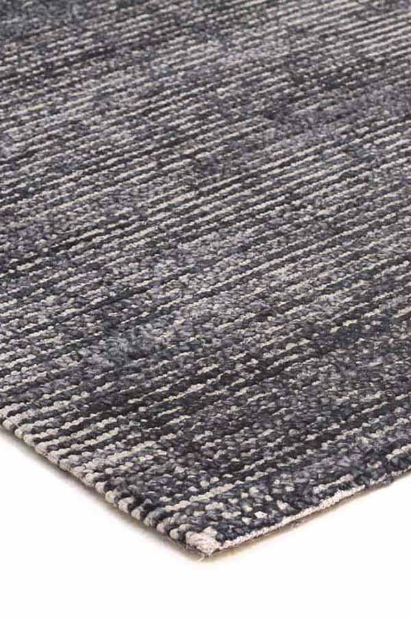 Kiya  Hand Loomed Black Rug