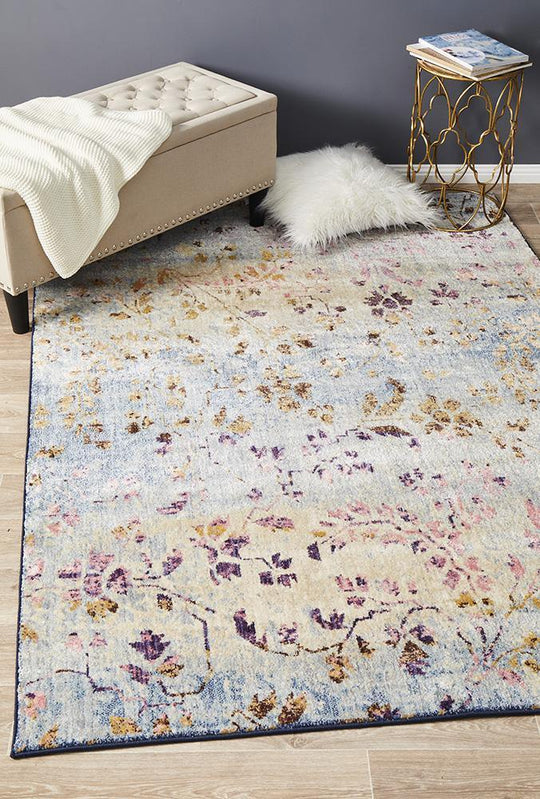 Sharhzad  Vintage Look Pastel Rug