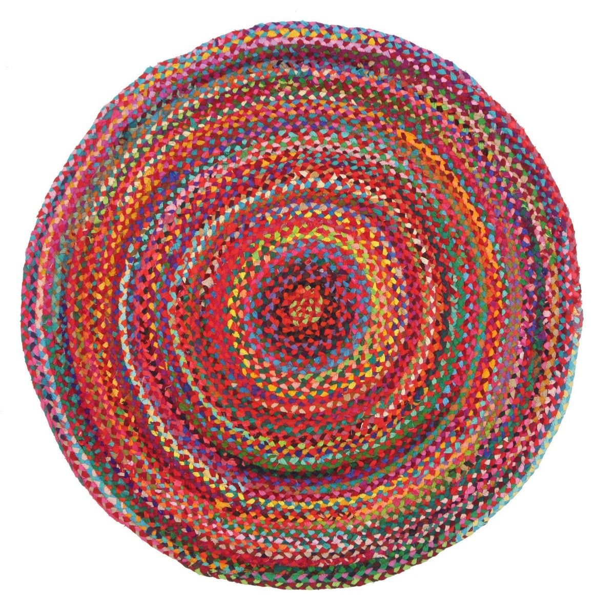 Atrium Chandra Braided Cotton Rug Multi