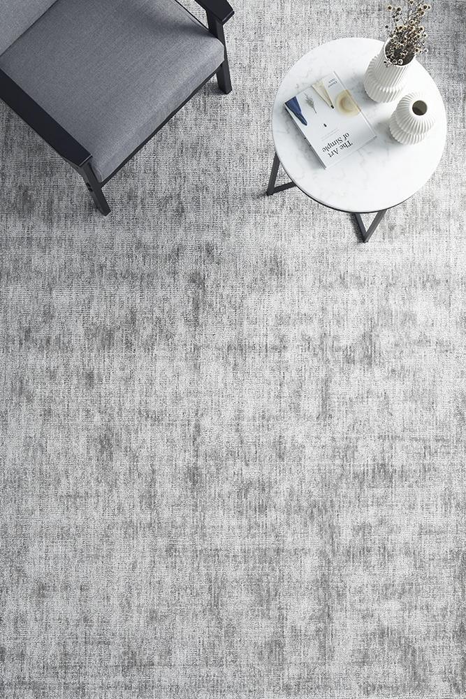 Kabul Hand Loomed Silver Rug