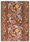 Wilhelmina Floral Rugs 127400 in Russet by William Morris