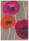 Sanderson Poppies Red/Orange 45700 - aladdinrugs - 2