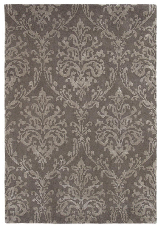 Riverside damask rugs 46700 in mink by sanderson